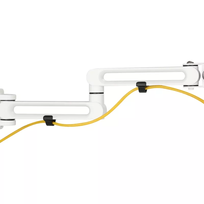 InLine slatwall monitorhouder lang wit 8 kg 17 inch