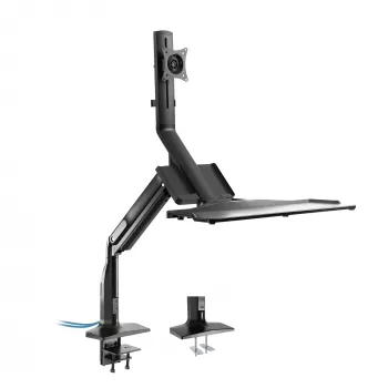 InLine werkstation tafelhouder met lift, beweegbaar, tot 81cm (32 inch) / 9kg