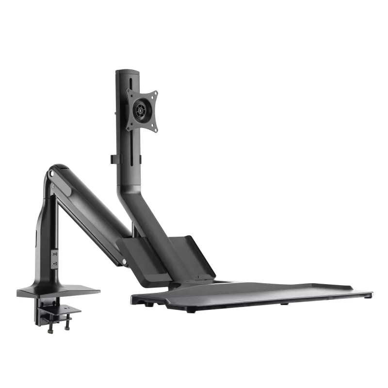 InLine werkstation tafelhouder met lift, beweegbaar, tot 81cm (32 inch) / 9kg