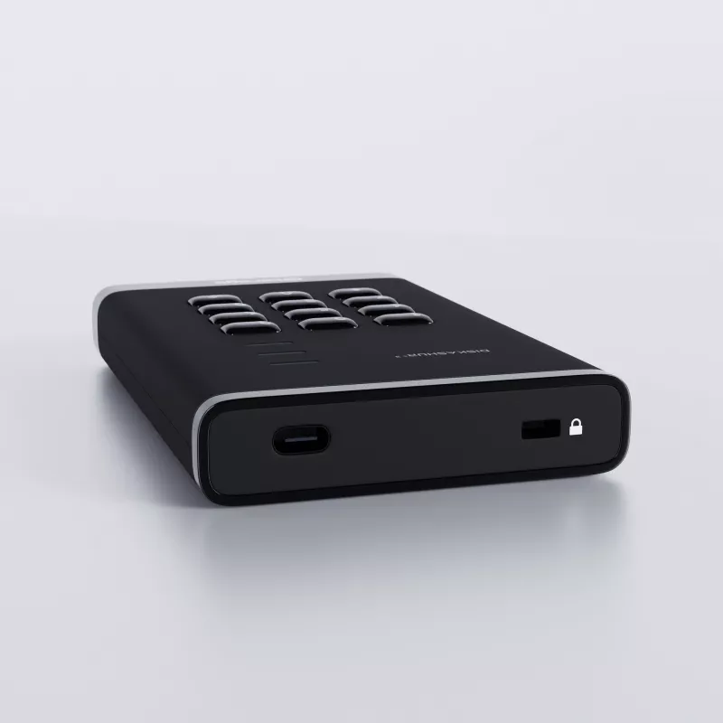 HDD iStorage 1TB USB 3.2 Gen 1 diskAshur3 zwart