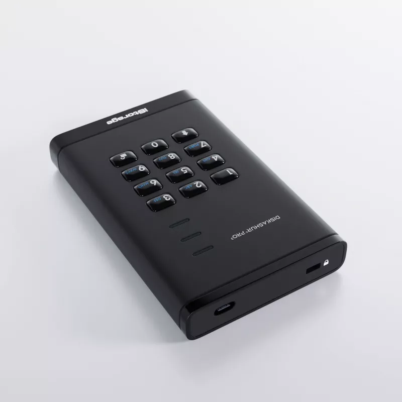 SSD iStorage 4 TB 2,5 inch USB Type-A USB Type-C IS-DAP3-256-SSD-4000-F