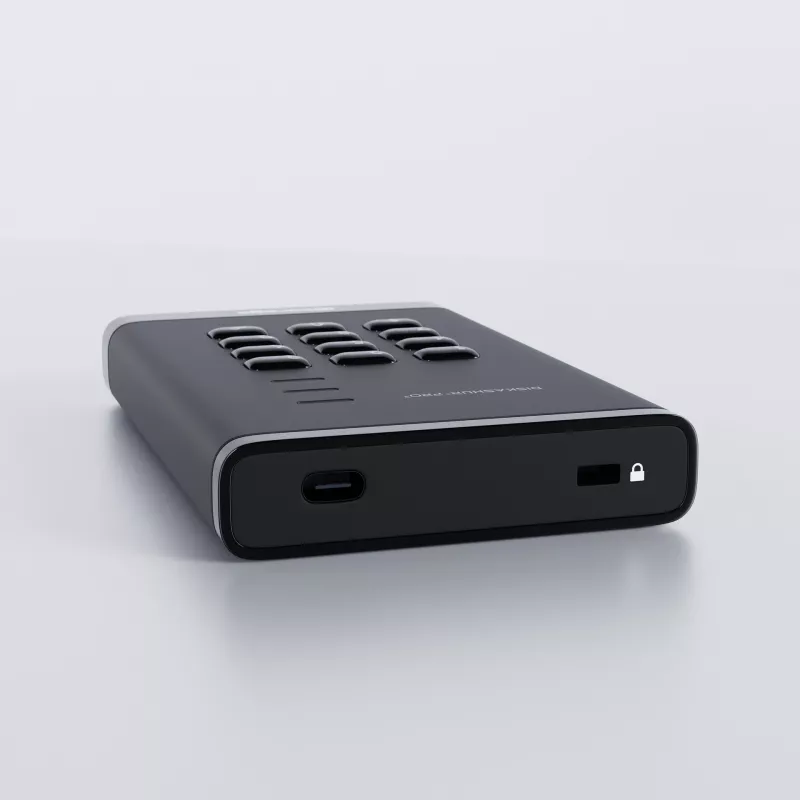 SSD iStorage 4 TB 2,5 inch USB Type-A USB Type-C IS-DAP3-256-SSD-4000-F
