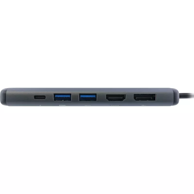 InLine 8-in-1 USB-C Multihub, HDMI, DP, USB 3.2, PD 3.0 100W, MST
