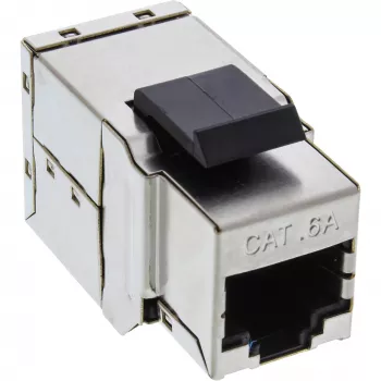 InLine RJ45 keystone-module bus-naar-bus SNAP-In Cat.6A STP