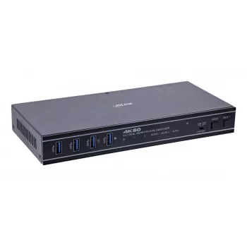 InLine 57885G KVM-switch rackmontage zwart