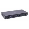 InLine 57885G KVM-switch, 2-weg, HDMI & DP, dual monitor, 4K60Hz, USB-hub, zwart