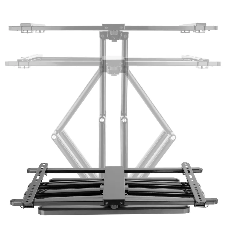 InLine premium aluminium wandbeugel voor flatscreen-tv 37-80 inch wit 70 kg