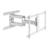 InLine premium aluminium wandbeugel voor flatscreen-tv 37-80 inch wit 70 kg