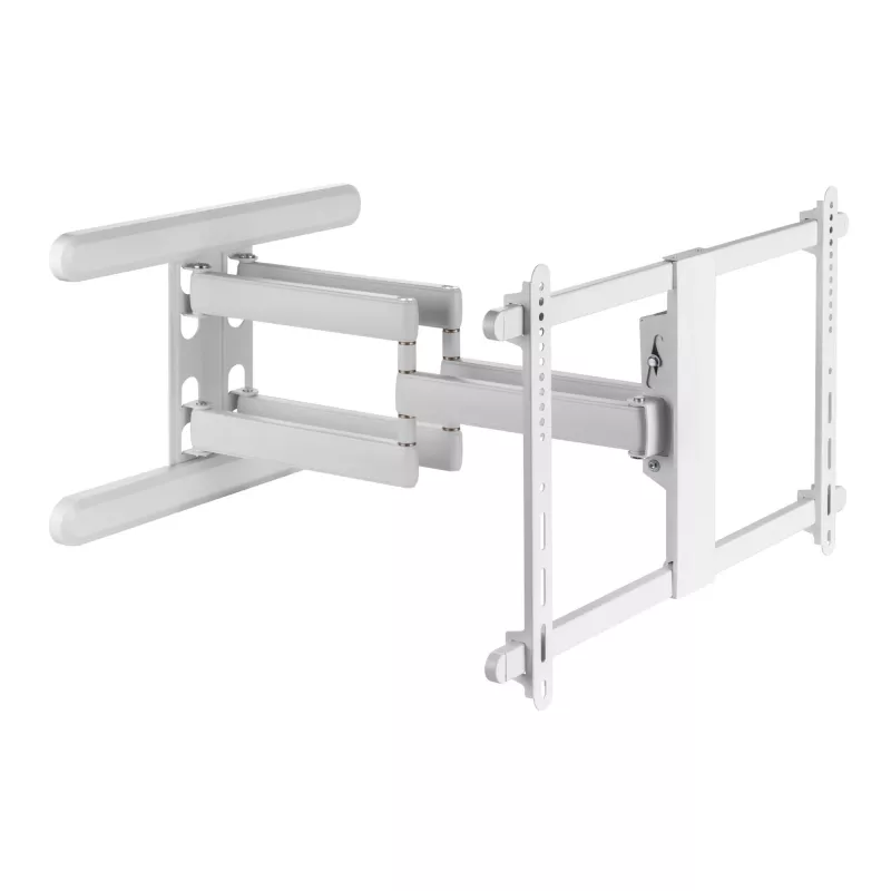 InLine premium aluminium wandbeugel voor flatscreen-tv 37-80 inch wit 70 kg
