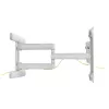 InLine premium aluminium wandbeugel voor flatscreen-tv 37-80 inch wit 70 kg