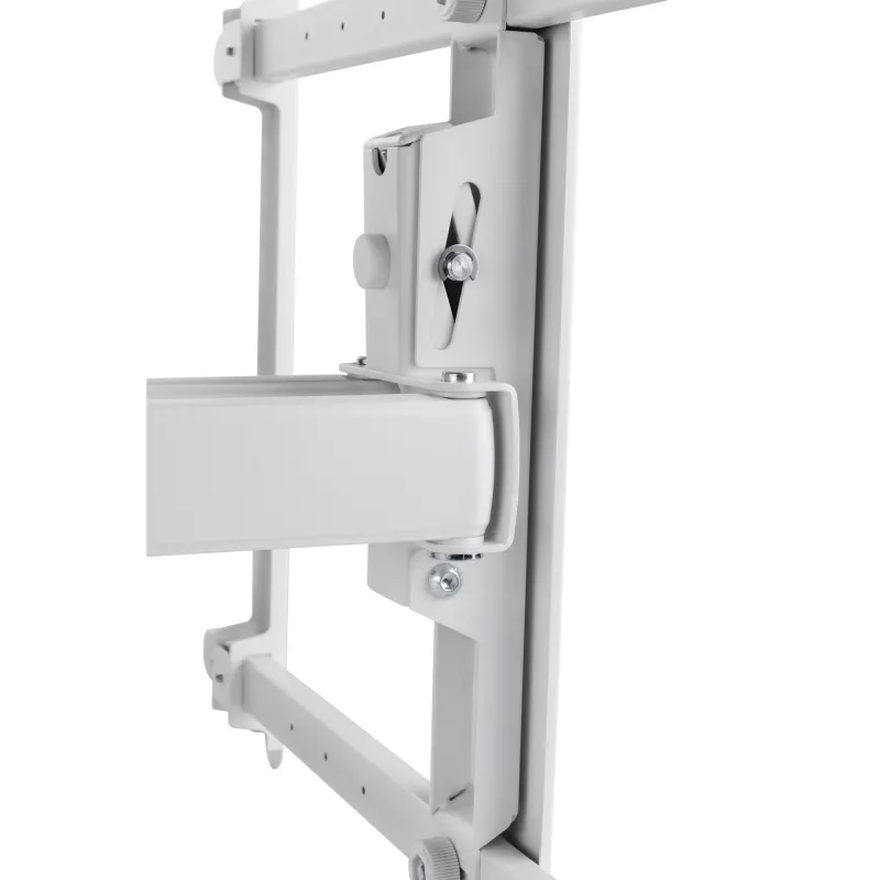 InLine premium aluminium wandbeugel voor flatscreen-tv 37-80 inch wit 70 kg