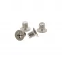 InLine schroeven voor 3,5-inch HDD/SSD, 3 mm, verzonken kop, zilver, 100 stuks