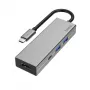 Hama 00200107 USB-C multiportadapter, dockingstation, 4 poorten, 2x USB-A, USB-C, HDMI, USB 3.2 Gen 1