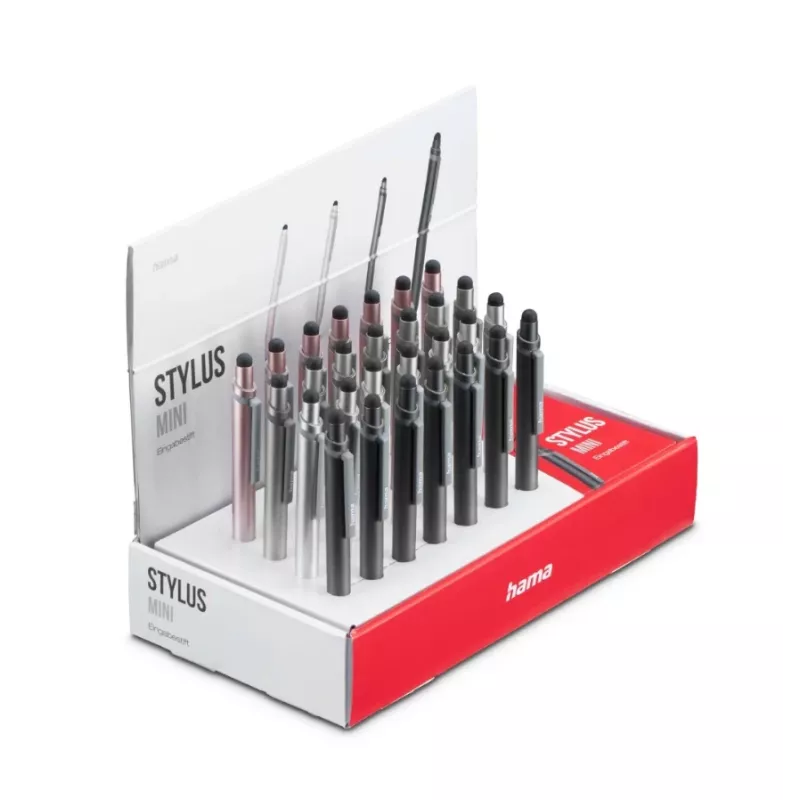 Hama Mini stylus-pen antraciet, grijs, roségoud, zilver