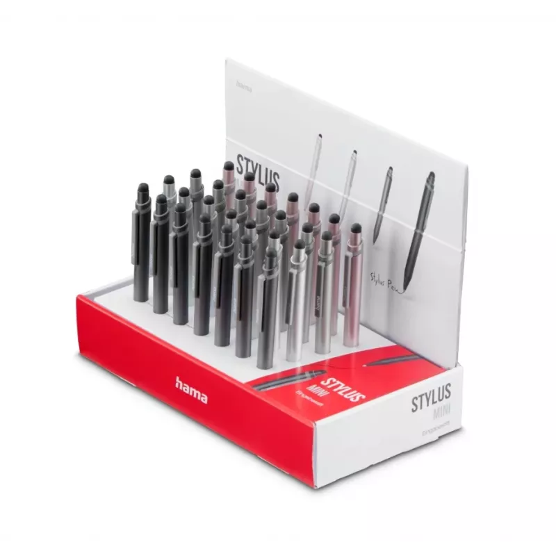 Hama Mini stylus-pen antraciet, grijs, roségoud, zilver