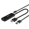 HDMI-naar-USB Type-C-converter Lindy 43423 met USB-stroomingang, 0,2 m kabel, HDMI + USB-C-aansluitingen