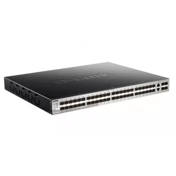 D-Link DGS-3130-54S managed L3 zwart, grijs