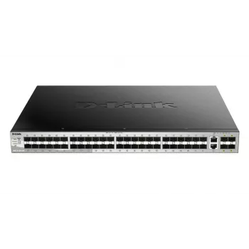 D-Link DGS-3130-54S managed L3 zwart, grijs