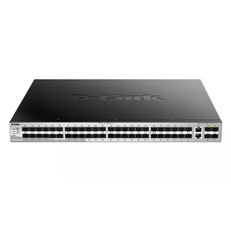 D-Link DGS-3130-54S managed L3 zwart, grijs