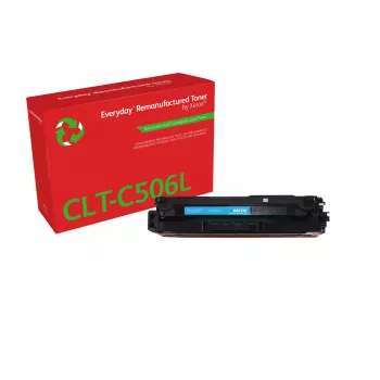 Everyday™ cyaan gereviseerde toner van Xerox compatibel met Samsung CLT-C506L, hoge capaciteit