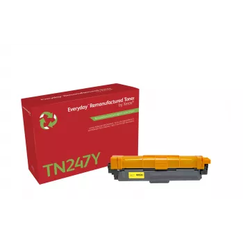 Everyday™ gele gereviseerde toner van Xerox compatibel met Brother TN247Y, hoge capaciteit