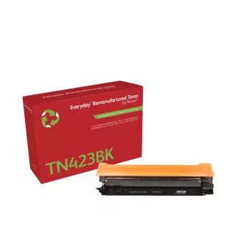Everyday™ zwarte gereviseerde toner van Xerox, compatibel met Brother TN423BK, hoge capaciteit
