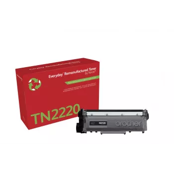 Everyday™ mono gereviseerde toner van Xerox, compatibel met Brother TN2220, hoge capaciteit