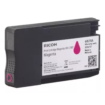 Ricoh 408519 Inktcartridge voor IJM C180F, magenta, 1600 pagina's