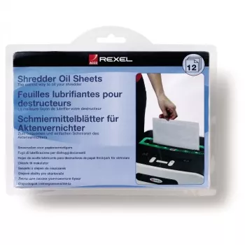 Rexel shredder oil sheets (pak van 12)