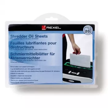 Rexel papiervernietiger-oliebladen (20-pack)
