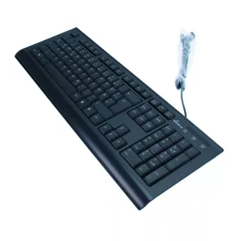MediaRange MROS101 Office USB QWERTZ Duits zwart toetsenbord