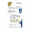 Plastic lintcassette MediaRange TZ-251 24 mm 8 m zwart op wit