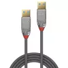 Lindy 36627 USB-kabel USB 3.2 Gen 1 (3.1 Gen 1) 2 m USB A grijs