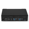 Lindy 2-poorts DisplayPort 1.4, USB 3.0 en audio KVM-switch