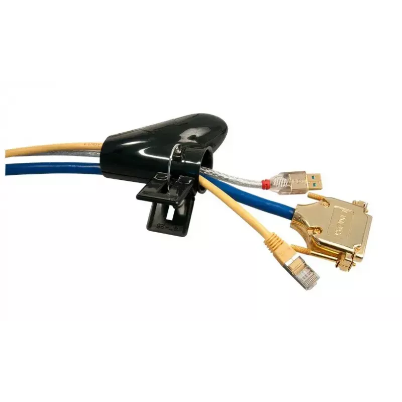 Lindy Spiraalkabelbundel, 5 m, 25 mm, zwart