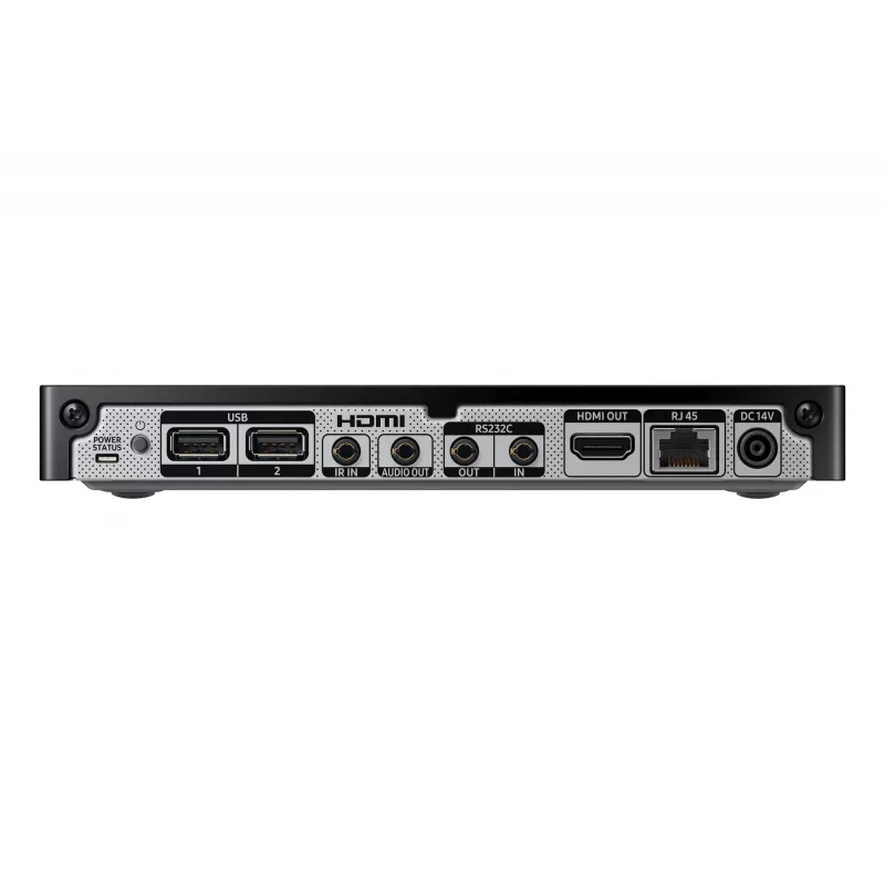 Samsung SBB-SSN SBB-SS08NU1XEN digital signage-speler, 4K 3840 x 2160, 8 GB eMMC, Tizen 4.0, Wi-Fi, zwart