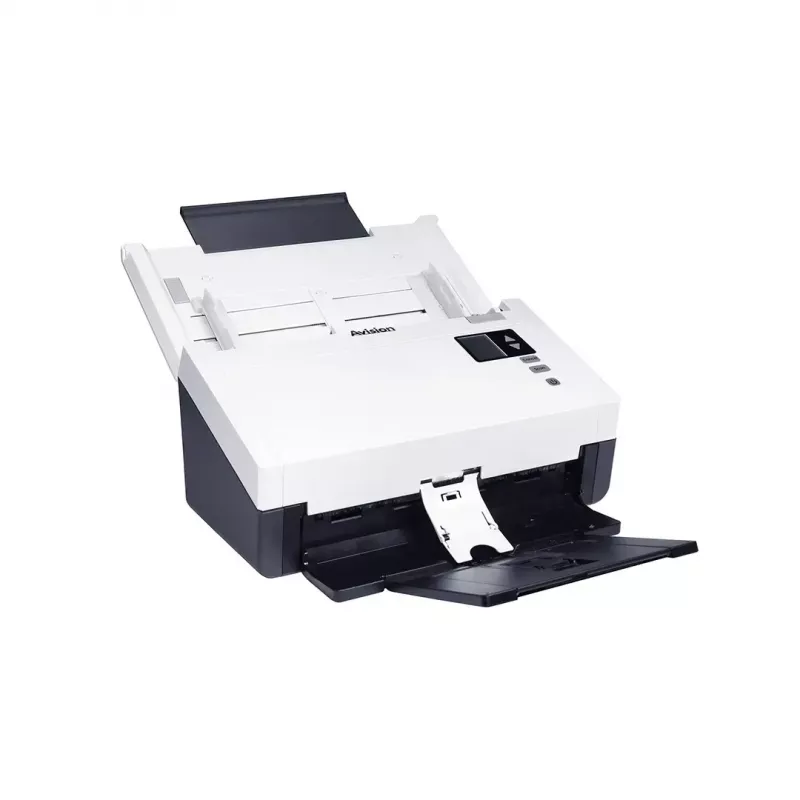 ADF-scanner Avision AD345GN — A4, 1200 x 1200 dpi, duplex, 100-vels-ADF, CIS, wit
