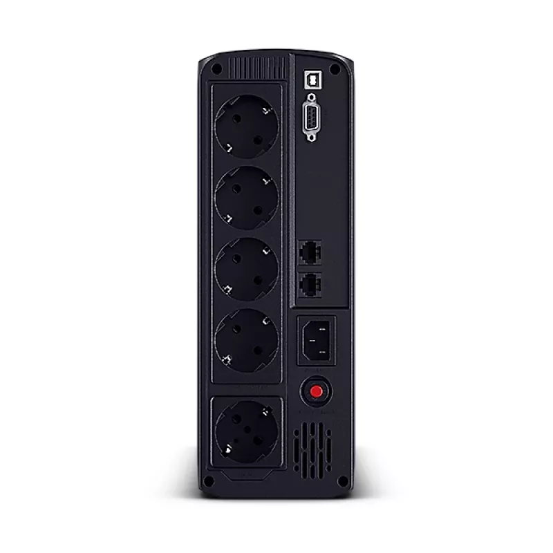 CyberPower VP1200ELCD UPS (uninterruptible power supply) line-interactive 1,2 kVA 720 W 5 AC-stopcontacten