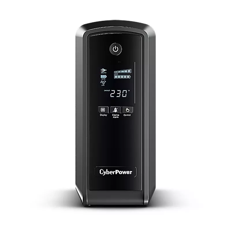 CyberPower CP550EPFCLCD uninterruptible power supply (UPS) line-interactive 0,55 kVA 350 W 6 AC-uitgangen