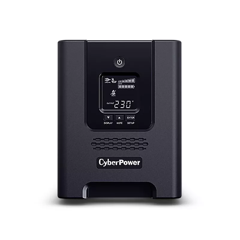 CyberPower PR3000ELCDSXL UPS (uninterruptible power supply) line-interactive 3 kVA 2700 W 9 AC-uitgangen