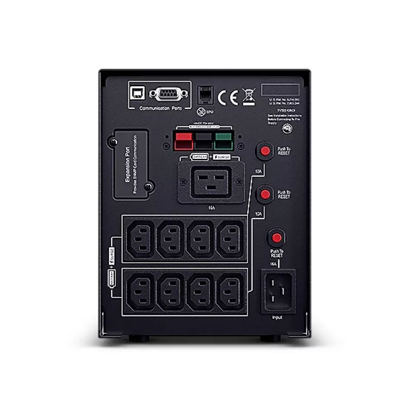 CyberPower PR3000ELCDSXL UPS (uninterruptible power supply) line-interactive 3 kVA 2700 W 9 AC-uitgangen