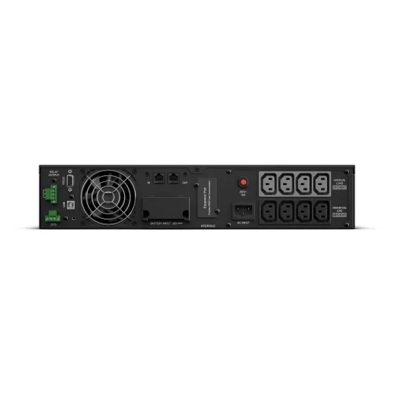 CyberPower OL1000ERTXL2U UPS (uninterruptible power supply) dubbelconversie (online) 1 kVA 900 W 8 stopcontacten