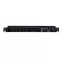 CyberPower PDU81004 stroomverdeleenheid (PDU) 8 AC-stopcontacten 1U zwart