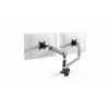 Durable SELECT PLUS Monitorhouder 509723 met arm voor 2 monitoren, bureaubevestiging