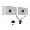Durable SELECT PLUS Monitorhouder 509723 met arm voor 2 monitoren, bureaubevestiging