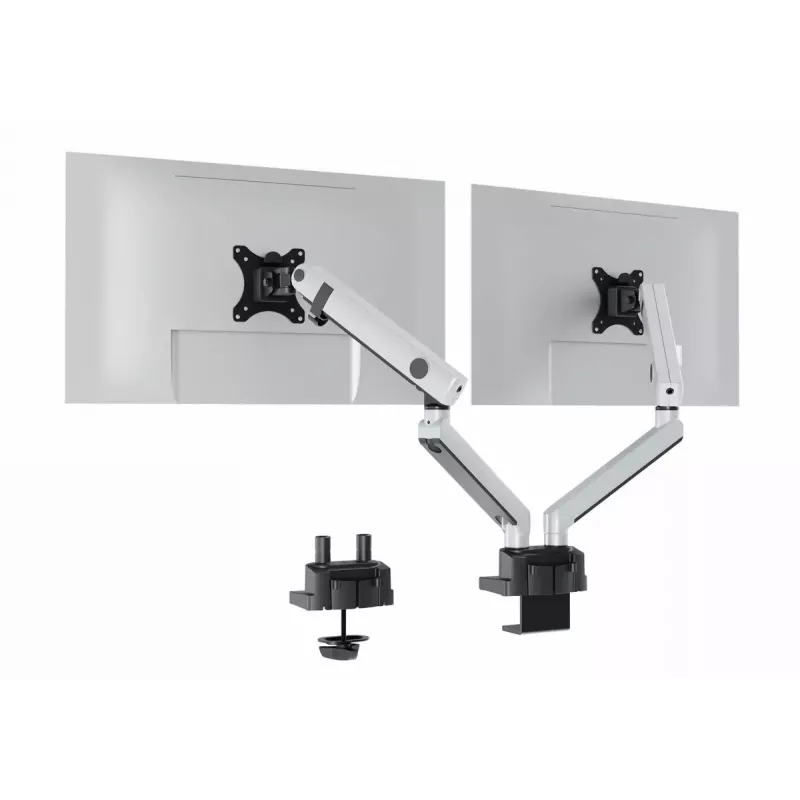 Durable SELECT PLUS Monitorhouder 509723 met arm voor 2 monitoren, bureaubevestiging