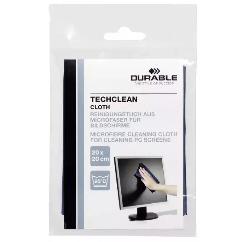 Microvezeldoek Durable TECHCLEAN blauw