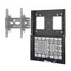 AV-standaardbuis-plank B-Tech BT7888/B zwart, 10 kg capaciteit