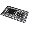 AV-standaardbuis-plank B-Tech BT7888/B zwart, 10 kg capaciteit