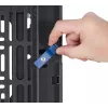 AV-standaardbuis-plank B-Tech BT7888/B zwart, 10 kg capaciteit